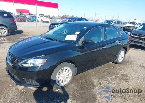 2018 Nissan Sentra Sv из США, поврежденный, VIN 3N1AB7AP4JL605147